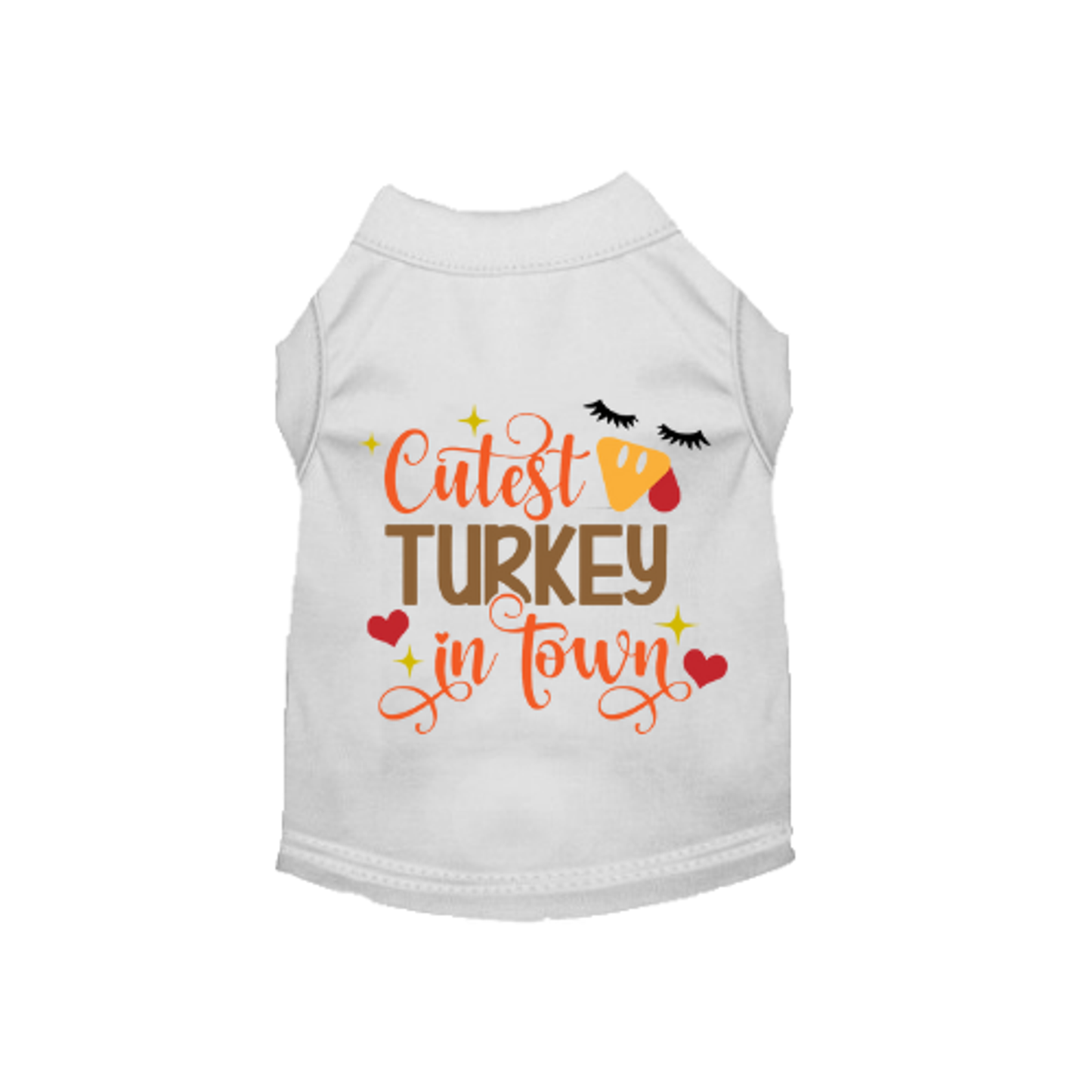 Cutest Turkey in Town Dog Tee