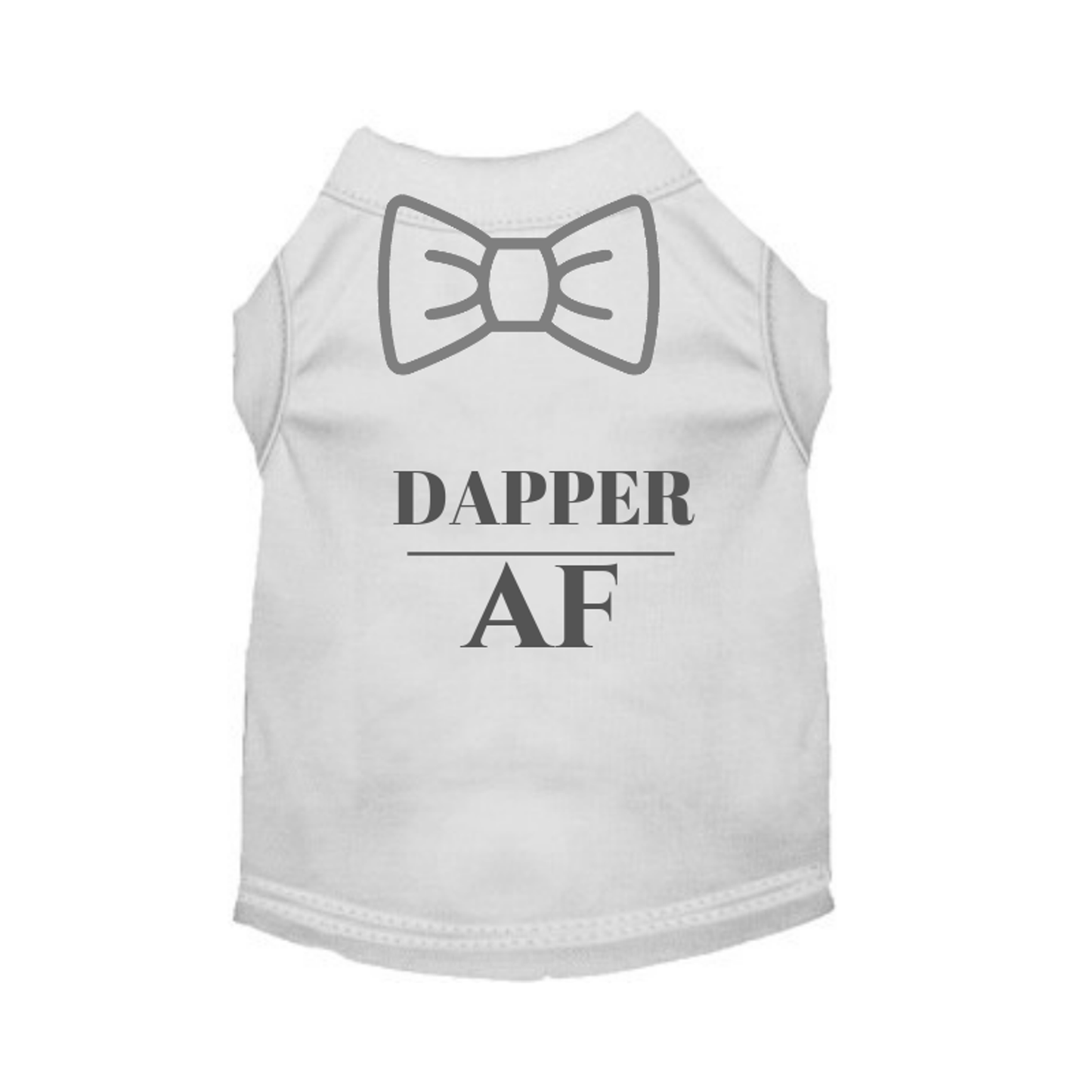 Dapper AF Dog Tee