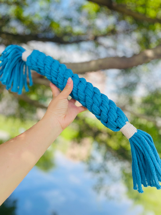 CSCORD - Sky Blue Handmade Macramé Candy Rope