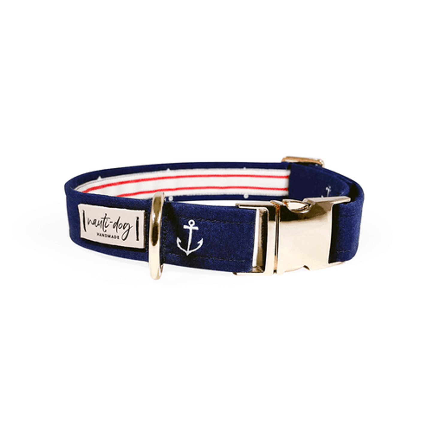 Anchors Away Nautical Buckle Dog Collar - Pack Of: 1 | Style: Buckle