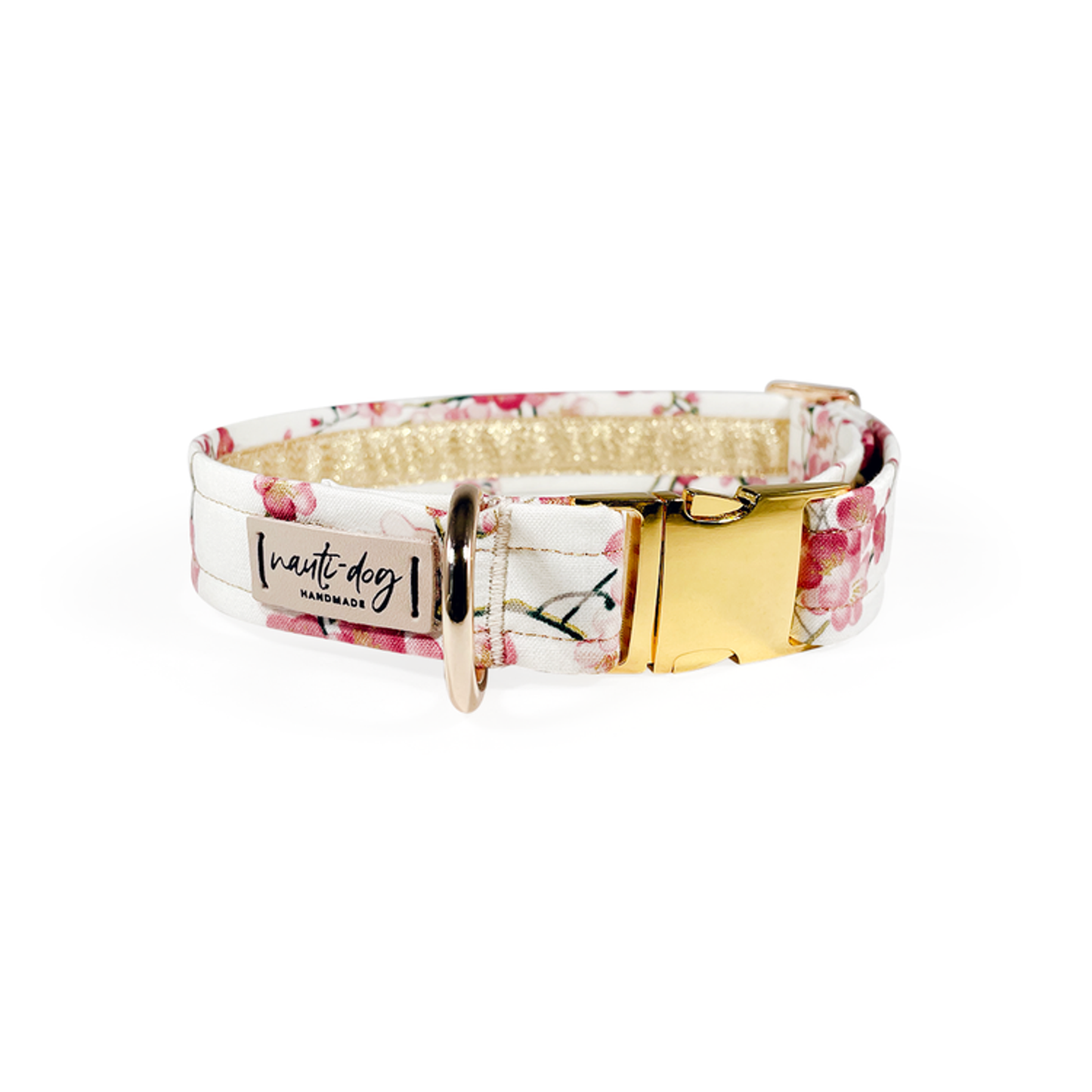 Sakura Japanese Cherry Blossom Floral Buckle Dog Collar - Pack Of: 1