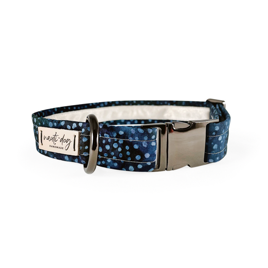 Trout Hand-dyed Batik Buckle Dog Collar - Pack Of: 1