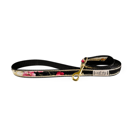 Victoria Floral Ribbon Leash